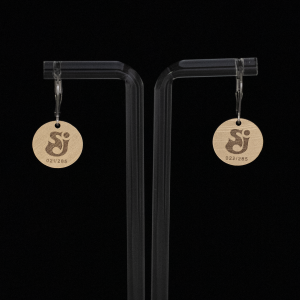 String Cheese Earring Pair